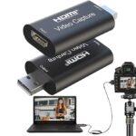 Video Capture Card HDMI to USB Game & Video Capture (USB 2.0 Video Capture)