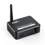 BT 5.3 Receiver U Disk Digital Analog Audio Converter SPdif Optical Fiber 3.5MM AUX 2 RCA Car Kit Amplifier Adaptor Speaker
