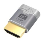 HDTV 8K Virtual Monitor Dongle Compatible with Windows & Similar Operating Systems – Game Idle Mode, Remote Display Simulation, Graphics Card Spoofing Adapter